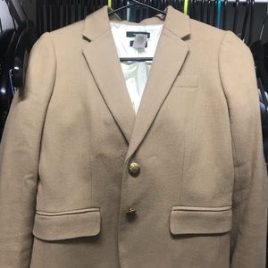 J Crew wool schoolboy blazer